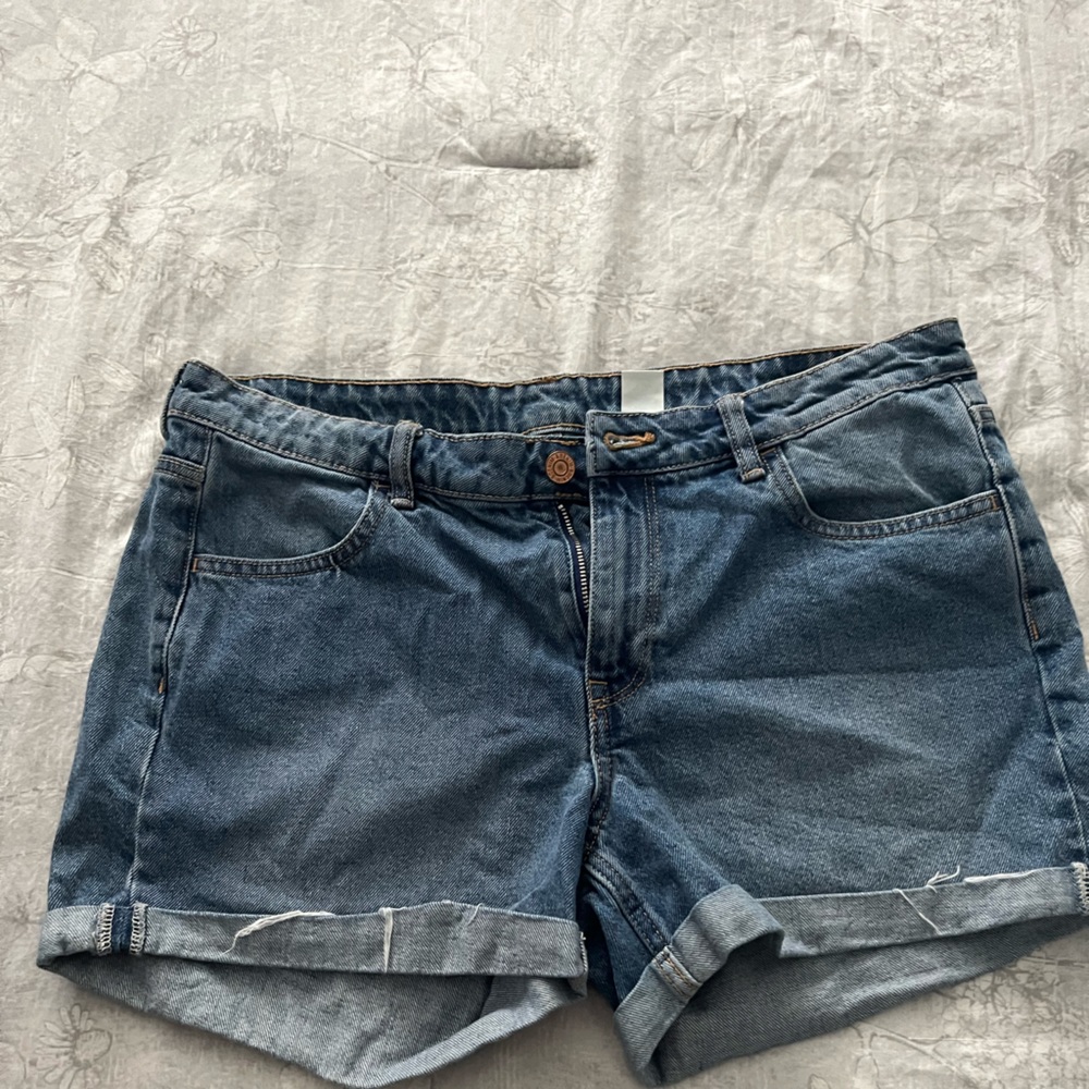 Jean shorts fitted